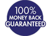 100% Money Back Guarantee